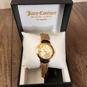 Black label Juicy Couture watch